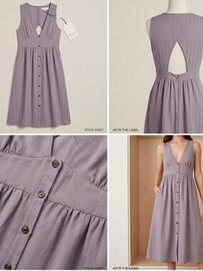 ASTR the label Button-Down Dress